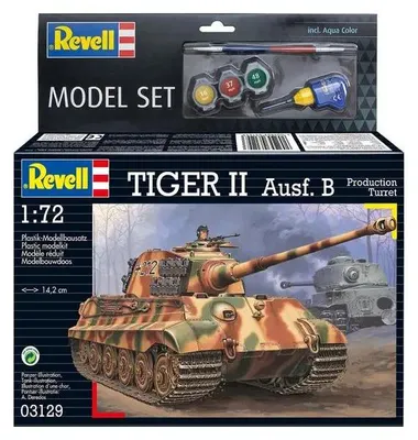 Obrázok produktu pre Revell Model Set Tiger II Ausf. B 1:72