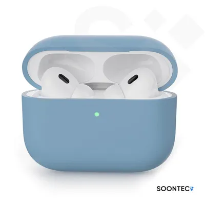 Produktbild von SOONTEC Kopfhörer-Schutzhülle Himmelblau SOONTEC Hülle für AirPods Pro 3. Generation Case