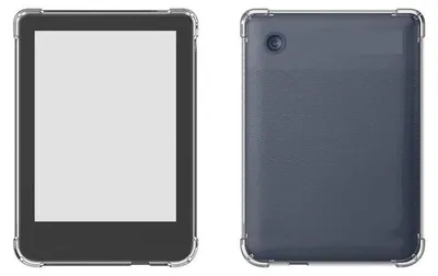 Produktbild von Dutch Shield - TPU Case Hülle für das Tolino Shine Color Ebook - Klapphülle Ereader Schutzhülle Cover transparent