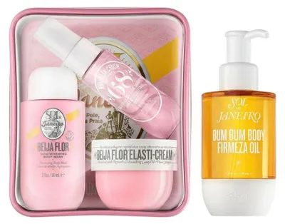 Produktbild von Sol de Janeiro Beija Flor Jet Set und Bum Bum Body Oil Pflege Duo