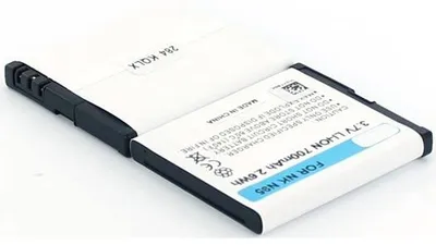 Produktbild von Akku für Tiptel Ergophone 6040 Li-Ion 3,7 Volt 950 mAh schwarz.