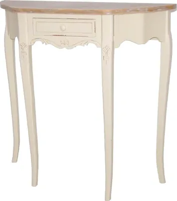 Produktbild von OXM Schminktische Rimini Creme / Hellbraun 80 x 80 x 30 cm