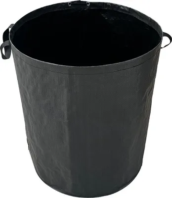 Immagine prodotto di INF Sacco Resistente per Rifiuti da Giardino 272L Riutilizzabile per Foglie Nero