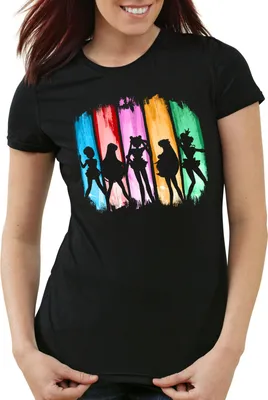 Produktbild von style3 Sailor Senshi Damen T-Shirt mond mondstein moon luna mars planet anime, Größe:2XL