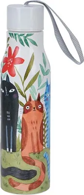 Produktbild von Thermoflasche, Thermosflasche, Als Geschenk, in einer Box Katzenwelt- Gartenkatzen 500 ml