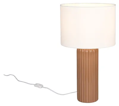 Produktbild von Trio - Tischlampe BLAIR - Braun - 28x28x51 cm