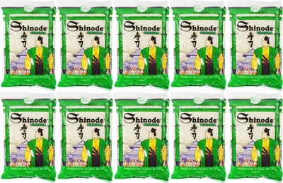 Produktbild von Shinode Sushireis Rundkornreis 10x1kg