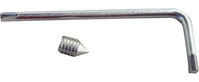 Image de Vis Pointeau 6 mm de long 10 mm X2 et 1 clé Allen - Alpertec