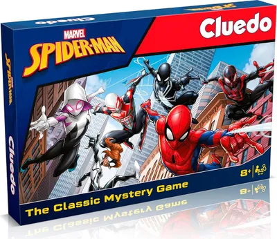 Zdjęcie produktu dla Zwycięskie ruchy Spiderman – Cluedo angielski