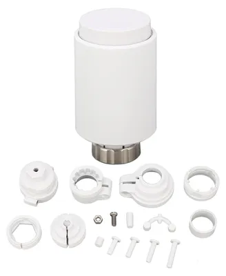 Obrázek produktu pro Termostatický radiátorový ventil s LED displejem a ovládáním přes aplikaci – energeticky úsporný inteligentní ventil pro regulaci teploty pro chytrý život