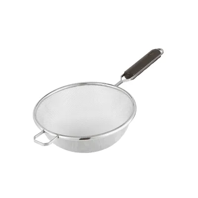 Zdjęcie produktu dla Utensili Cucina Paderno Suppensieb 10 cm Edelstahl/PP schwarz 12622-10