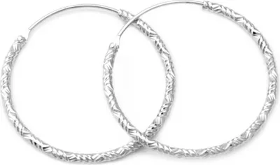 Immagine prodotto di Orecchini tondi in argento AGUC644/N, 1,4 cm
