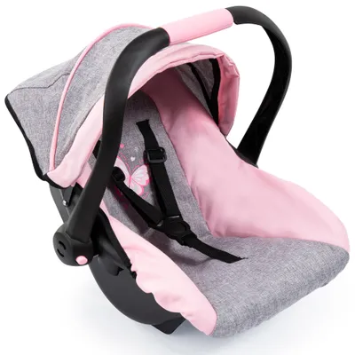 Image de Bayer Design 67933AA Siège de poupée EasyGo, accessoires de poupée, adapté à la poussette de poupée Vario, avec housse, 46 cm