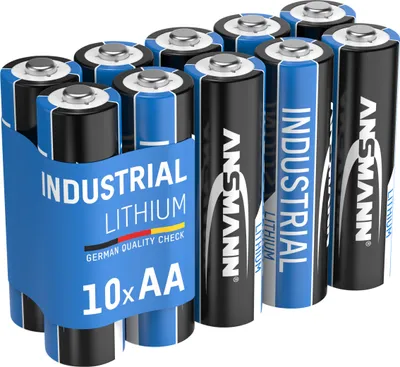 Immagine prodotto di ANSMANN 1502-0005 ANSMANN batteria al litio "Industriale" Mignon AA, confezione da 10