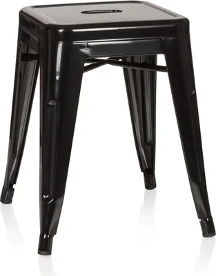 Obrázek produktu pro hjh OFFICE Bistro stolička VANTAGGIO Kovová stolička, max. zatížení 150 kg Výška sedu 46 cm