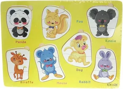 Immagine prodotto di Puzzle in legno Animali - ADAR