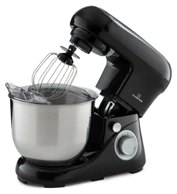 Produktbild von Klarstein Knetmaschine Küchenmaschine zum Backen, 1300W Teigmaschine Klein, 6 Stufen, Schneebesen Rühr- & Knethaken, 5L Schüssel, Planetenrührwerk, Rührmaschine mit Mixer, Küchenmaschinen für Brotteig