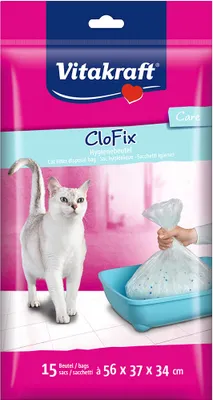 Produktbild von Vitakraft Tierbedarf CloFix Hygienebeutel (15St Packung)