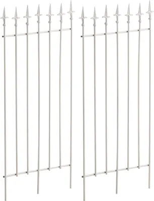 Produktbild von 2er Set Rankgitter HLO-CP9  weiß