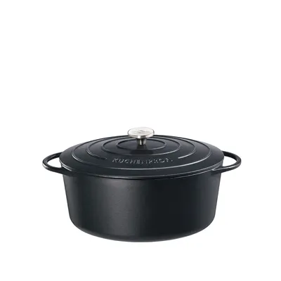 Produktbild von Küchenprofi Bratentopf oval, 31 cm schwarz PROVENCE