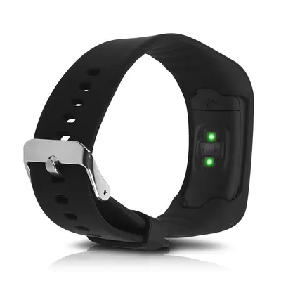 Produktbild von kwmobile Ersatzarmband kompatibel mit Polar A360 / A370 Armband - Fitnesstracker Band aus Silikon in Schwarz