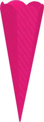 Produktbild von Schultüten Zuschnitt 3D pink