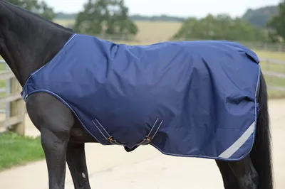 Produktbild von Bucas Walker Führmaschinendecke, Outdoordecke, Farbe:Navy/Silver, Größe:S
