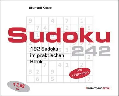 Immagine prodotto di Krüger, Eberhard/Sudokublock 242