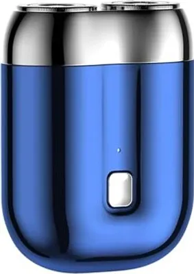 Produktbild von Ailan Mini Pocket Raver, USB -Rasierer Männer, IPX6 wasserdichte elektrische tragbare Doppelkopf (blau)