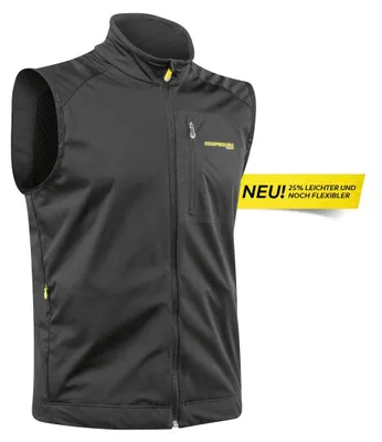 Produktbild von Komperdell Unisex Jacke Softshell Vest M's Schwarz XS
