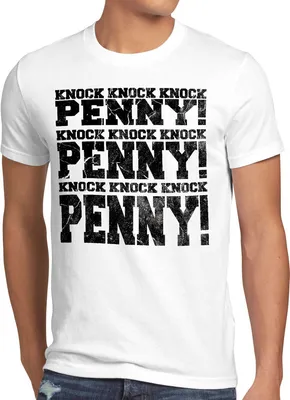 Produktbild von style3 knock knock knock Penny! T-Shirt Herren