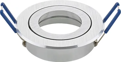 Zdjęcie produktu dla Reflektor wpuszczany SIGOR RING 83mm obrotowy downlight ze szczotkowanego aluminium