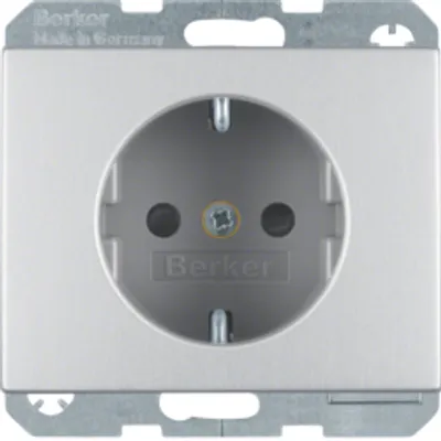 Produktbild von Berker 41357003 SCHUKO-Steckdose K.5 Alu