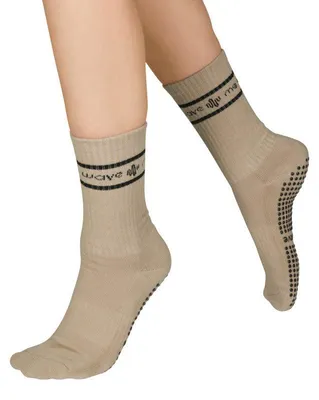 Produktbild von Mewave Pilates Socken Taupe