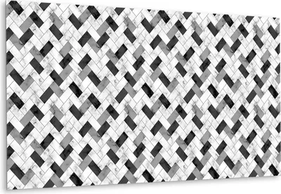 Produktbild von Aufkleber Fliesensticker Deko Selbstklebende Tapete für die Küche, Fischgrätmuster Aus Marmor - 100 cm x 50 cm