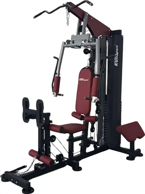 Obrázek produktu pro Posilovací věž s tricepsovým lanem  a leg pressem - 81 kg závaží HG4500K