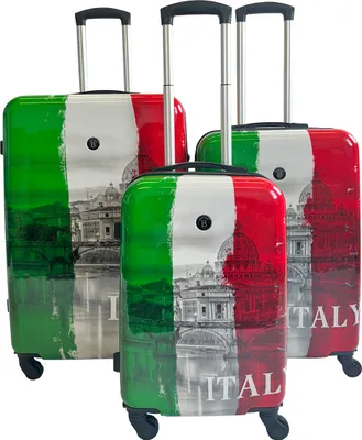 Produktbild von Reisekoffer BERTOO Italien – Set 3 in 1