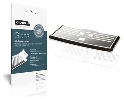 Produktbild von 2x Schutzfolie für Philips EP5331/10 Tropfblech - Anti-Shock 9H Folie Glass