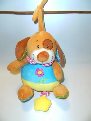 Produktbild von Spieluhr Hund ca. 38 cm, Plüschtiere Spieluhren Kuscheltiere Hunde