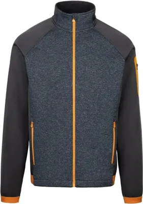 Image de Trespass - "AT300 Foxearth" Veste polaire zippée sur toute la longueur pour homme TP6858 (XXL) (Bleu marine chiné)