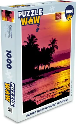 Obrázek produktu pro MuchoWow MuchoWow® Puzzle 1000 ks Siargao západ slunce