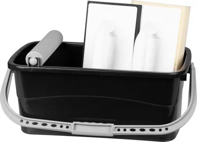 Image de Kit Strend Pro P1102, seau 12 litres, set pour carreleurs, avec rouleau + taloche EVA 8 mm + taloche eponge 30 mm