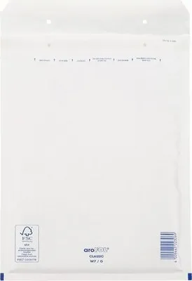 Produktbild von 50x AROFOL CLASSIC Luftpolstertasche 7/G-17W 230x340mm für C4+ weiß