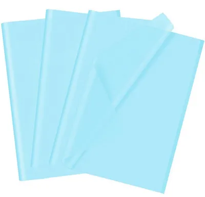 Produktbild von Seidenpapier hellblau 50 Blatt 70 x 50 cm Geschenkpapier Bastelpapier