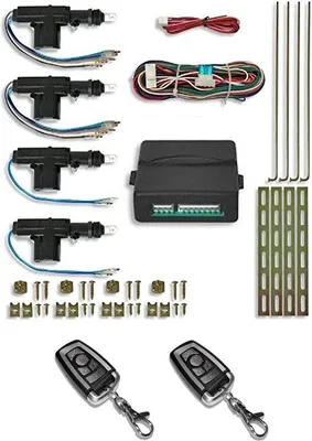 Produktbild von Universal Funk Zentralverriegelung 2/4 türer 4 Stellmotoren 2 Handsender #7157
