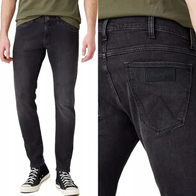 Immagine prodotto di WRANGLER, Jeanshosen, Skinny fit, BRYSON, W31 L34, Schwarz, Jeans, baggyjeans, buggy