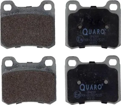 Produktbild von QUARO Bremsbeläge Satz Hinten Bremsklötze passend für MERCEDES-BENZ 190 (W201) QP4299