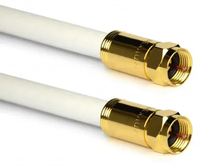 Produktbild von PremiumX 10m Sat Antennenkabel Digital Innenleiter REINES KUPFER mit F Kompressionsstecker XCon G4 | PREMIUM HDTV Kabel | Koaxialkabel | F-Stecker zu F-Stecker