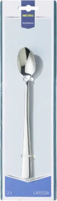 Produktbild von METRO PROFESSIONAL 11807.5 Latte Macchiato Löffel Larissa - 18/0 Edelstahl, 12 Stück