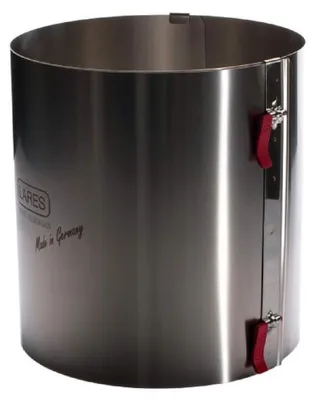 Imagen del producto de Molde para tartas Lares con sistema de ajuste: altura 20 cm, diámetro ajustable de 18 a 30 cm, modelo 6018